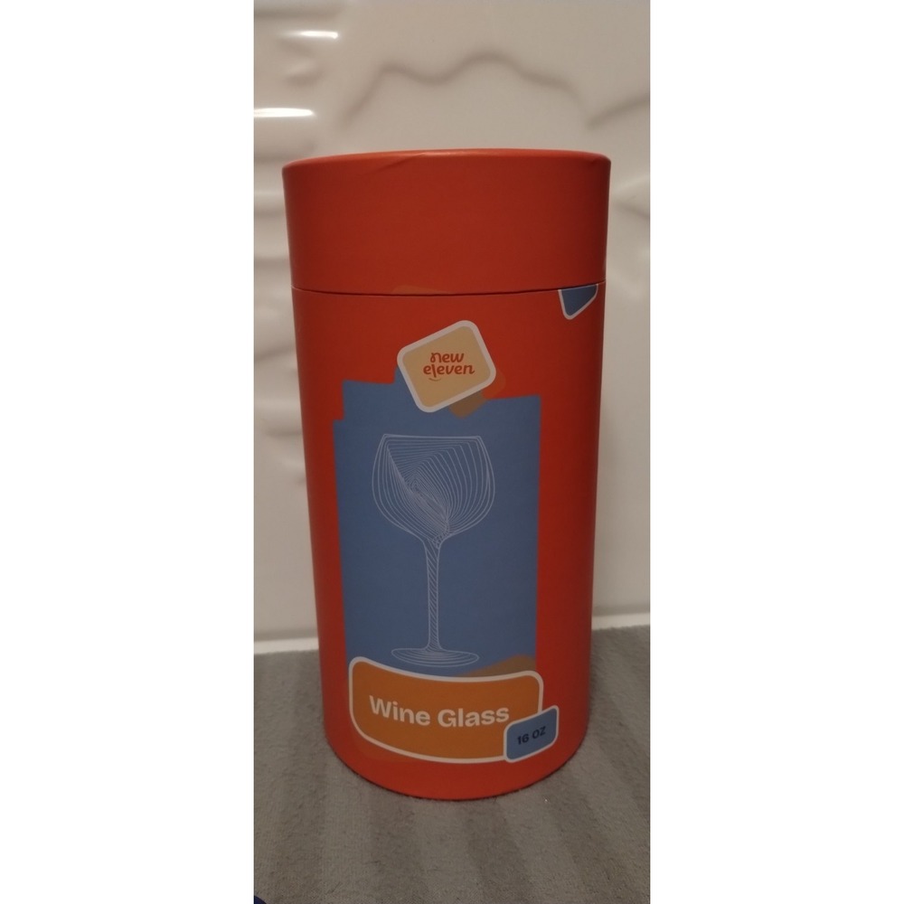 New Eleven Clear 16 oz Stemmed Wine Glass Witty Gifts That Spark Joy Birthday